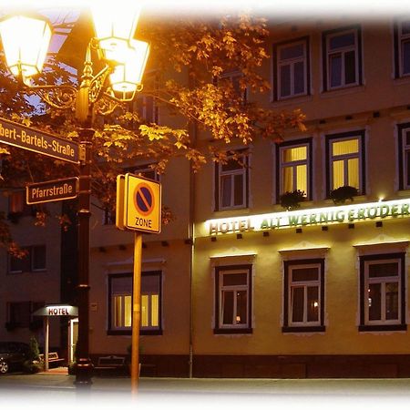 Garni-Hotel Alt Wernigeroeder Hof Вернигероде Экстерьер фото